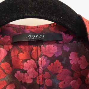 GUCCI Stunning Chic Ginkgo Printed Blouse